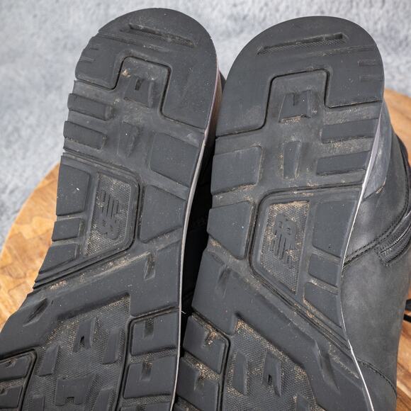 New Balance Niobium Gore-tex Hiking Boots Shoes Mens Size 12 Black Leather Trail - Picture 9 of 9